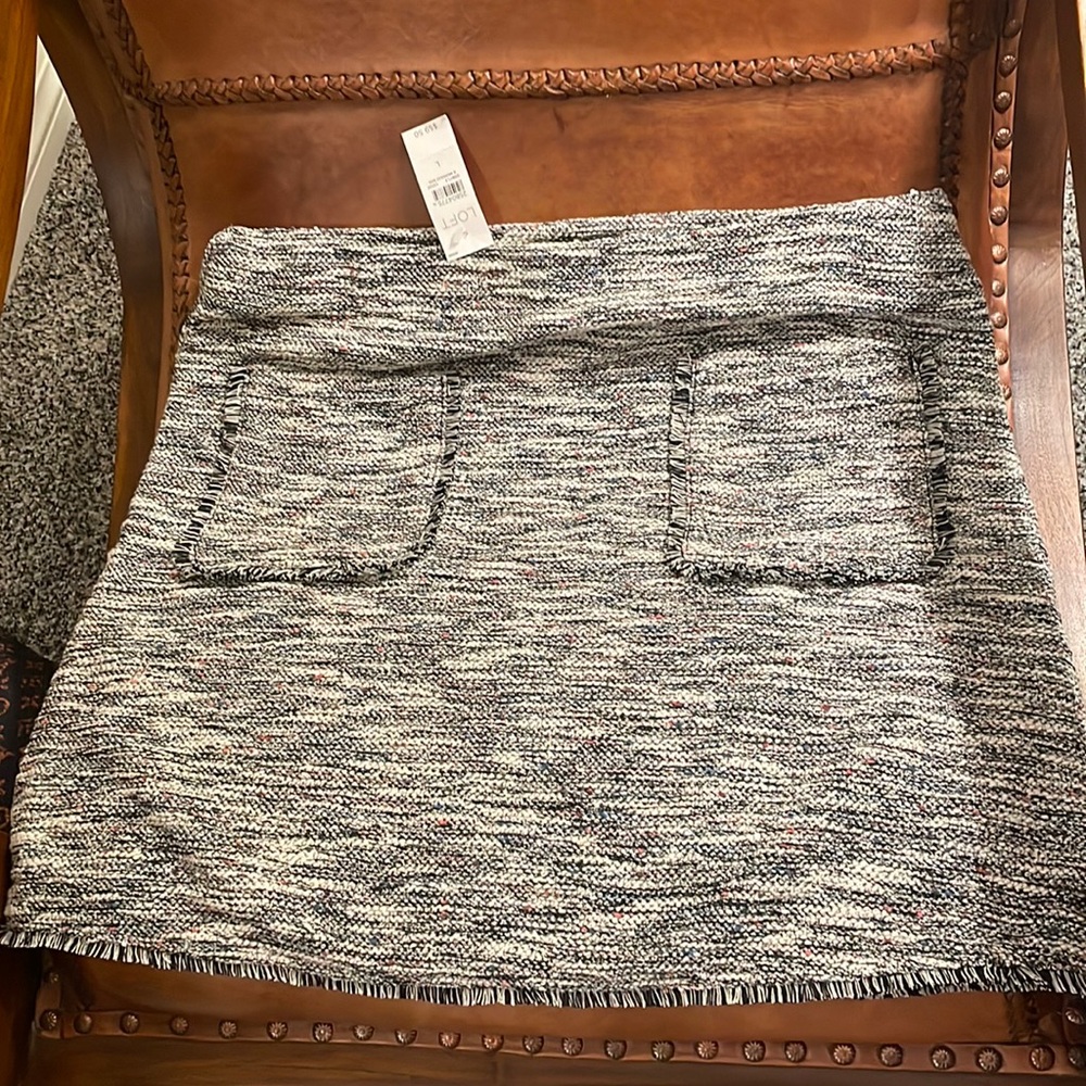 The Loft Tweed Skirt